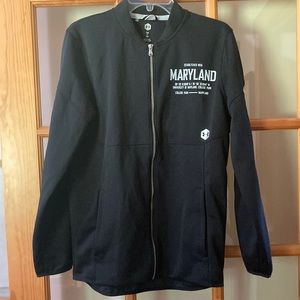 Maryland terrapins under armour full zip sweatshirt